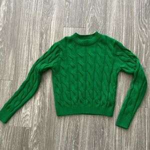 Green warm sweater by Polish brand Reserved size S